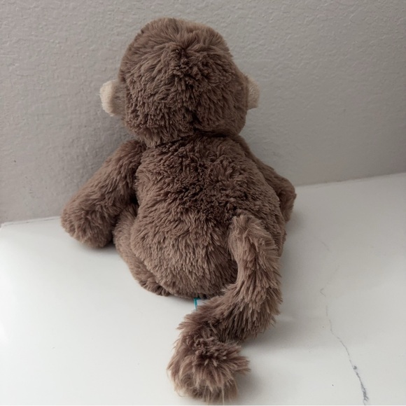 Authentic NWT Jellycat Smudge Monkey Medium Stuffed Animal Plush Toy ONLY ONE - Picture 4 of 8